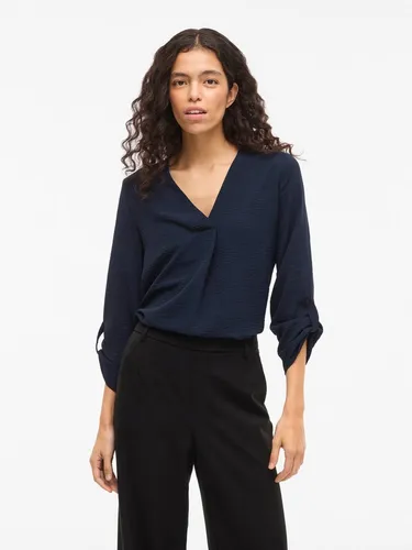 Vila Blusenshirt VIJOSA 3/4 V-NECK TOP - NOOS