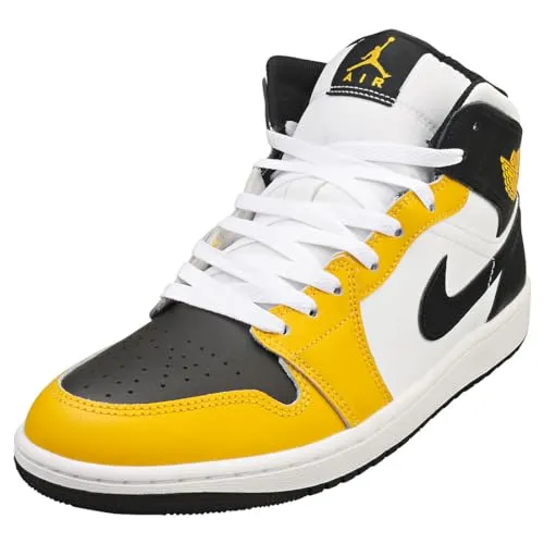 Air Jordan 1 Mid DQ8426-701, Ockergelb, Weiß, Gelb
