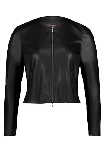 Produktbild Vera Mont Damen Blazer-Jacke mit Reißverschluss Schwarz, 44