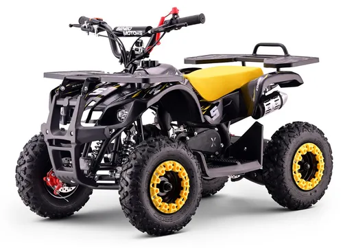 Beneo Motors COBRA 49 cc Benzin-Quad für Kinder – Gelb von Beneo Motors