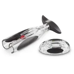 Le Creuset Korkenzieher und Kapselschneider Geschenk-Set - Flügelkorkenzieher mit innovativer Activ-Ball-Technologie für müheloses Öffnen von Weinflaschen, ideal als Geschenk für Weinliebhaber.