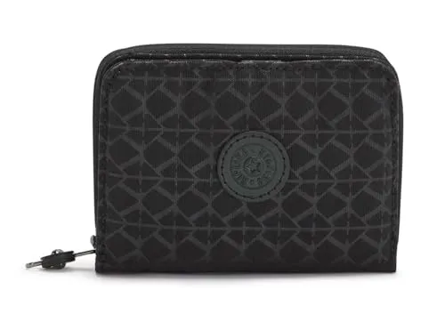Kipling Money Love Geldbörse, Schwarz - Mittelgroße Damen-Geldbörse mit RFID-Schutz, wasserabweisend und ideal für den täglichen Gebrauch.