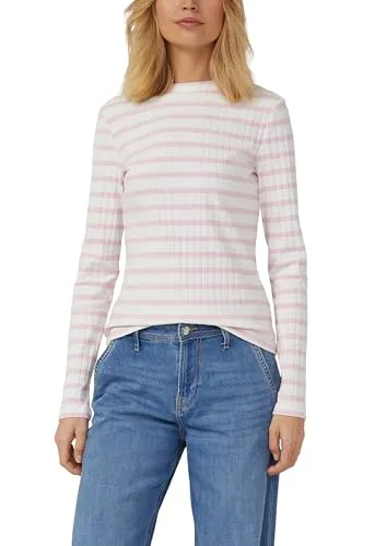 s.Oliver Damen T-Shirt 2176300 Lilac/PINK 44 von s.Oliver