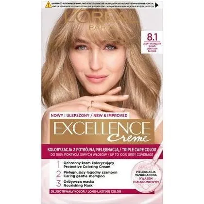 L’Oréal Paris Excellence Creme Haarfarbe 8.1 Ash Blonde