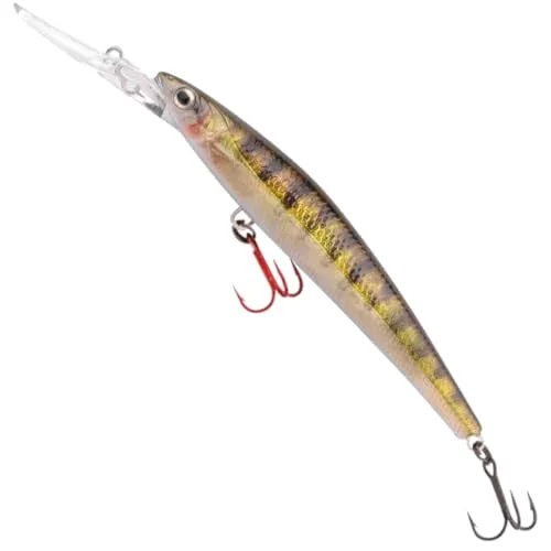 Spro Hardbait zum Hechtangeln & Zanderangeln 12cm 18g Ikiru Jerk, Farbe:Zander