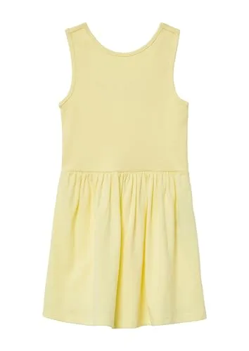 s.Oliver Kurzes Kleid aus Baumwollmix mit Rücken-Detail