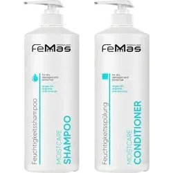 Femmas Moistcare Shampoo 1L + Femmas Moistcare Conditioner 1L