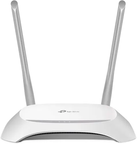 TP-Link TL-WR840N N300 WLAN Router - Router mit bis zu 300 Mbit/s, 4 LAN-Anschlüssen für stabile Verbindungen, ideal für Streaming und Online-Gaming.