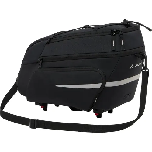VAUDE Silkroad Plus (UniKlip 2.0) - Fahrradtasche mit UniKlip 2.0 Adapter, vielseitig einsetzbar und aus recycelten Textilmaterialien für nachhaltigen Transport.