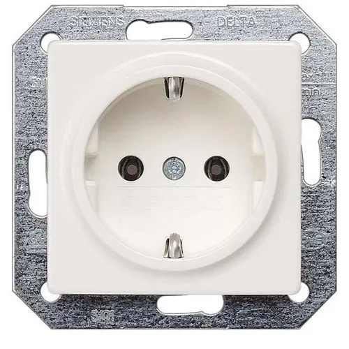 Siemens Steckdose 1f ws UP horiz IP20 ZP 5UB1100-5B von Siemens Dig.Industr. DELTA Steckdosen