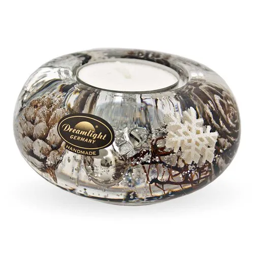 Dreamlight Traumlicht UFO smart Winter Story mit Teelicht Teelichthalter