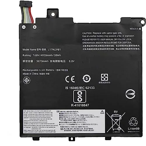 ASKC L17M2PB1 L17L2PB1 L17C2PB1 Laptop Akku für Lenovo V330-14ARR V330-14IKB V130-14IGM V130-14IKB Series L17C2PB2 L17M2PB2 L17L2PB2 5B10P54006 5B10W67422 5B10W67338 38Wh