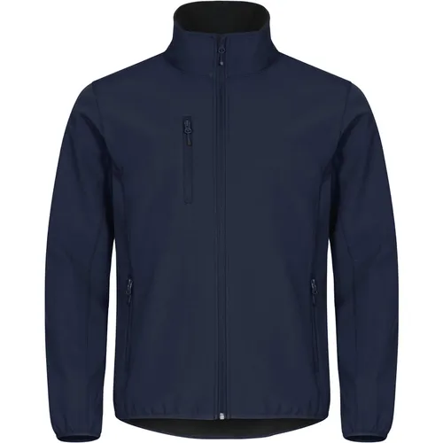 New Wave Classic Softshell Jacke - blau