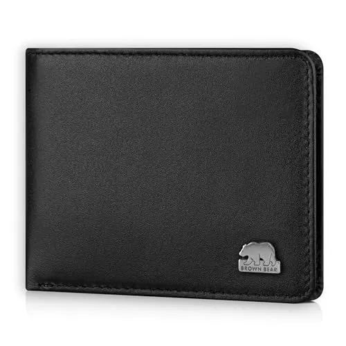 Brown Bear Geldbörse 8061 in schwarz von Brown Bear