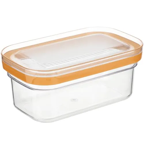 Butterdose Kunststoff - Butterdose Mit Deckel - Käsedose Frischhalten - Butter Dish - Französische Butterdose - Butter Selber Machen