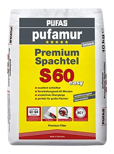 pufamur Premium-Spachtel S60 easy 25 kg
