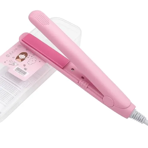 Mini Haarglätter 2 in 1 – Schnellaufheizendes Glätteisen mit Keramikplatte