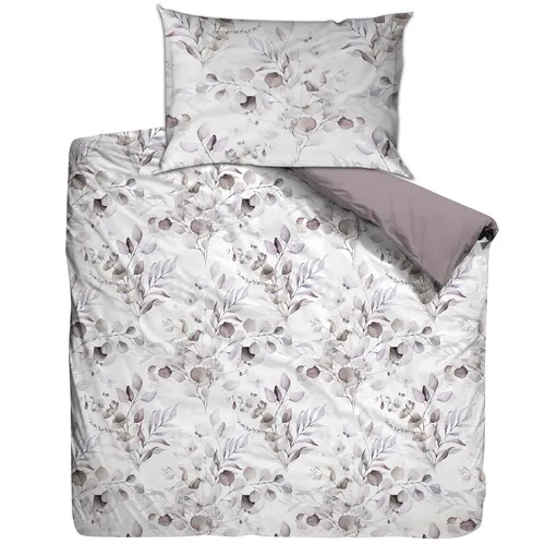 L'Essentiel Linge de Maison, Nadia - Einzelbettbezug-Set, Lila, 140 x 200 cm aus 100% Baumwolle - Genießen Sie ultimativen Komfort mit unserem eleganten Einzelbettbezug-Set. Hergestellt aus 100% Baumwolle Ranforce, bietet es eine atmungsaktive und weiche Oberfläche für erholsame Nächte. Waschbar bei 40 °C für einfache Pflege.