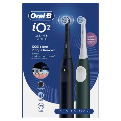 Oral-B iO Series 2 Night Black & Forest Green von Oral-B