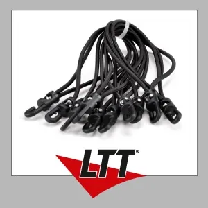 Riggatec Spannfix 4mm schwarz 20cm 10 Stk.