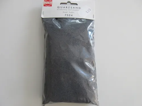Busch   7524  Quarzsand , Dunkelgrau von Busch