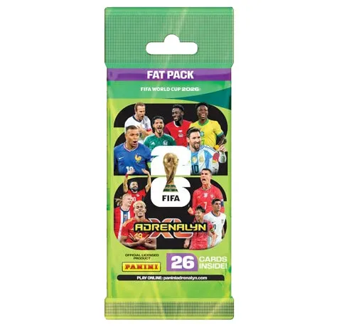 Panini Adrenalyn XL FIFA World Cup 2026™ | Fat Pack Booster