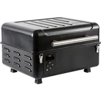 Pelletgrill RANGER schwarz - Grillsystem mit 5,7 kW Leistung und großer Grillfläche von 1.187 cm², ideal für BBQ-Liebhaber, die das Grillen mit Pellets genießen möchten.