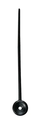 Comair Plastikstecker 100 Stück 7,3 cm in schwarz von Comair