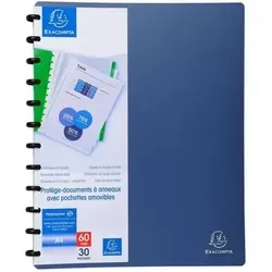 Sichtbuch A4 30 Hüllen grau