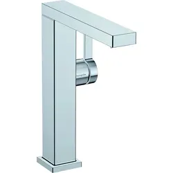 hansgrohe Tecturis E Einhebel-Waschtischarmatur 210 Fine CoolStart - Waschtischarmaturen mit EcoSmart-Technologie für wassersparenden Komfort und einem vollen Wasserstrahl dank AirPower. Ideal für modernes Bad-Design.