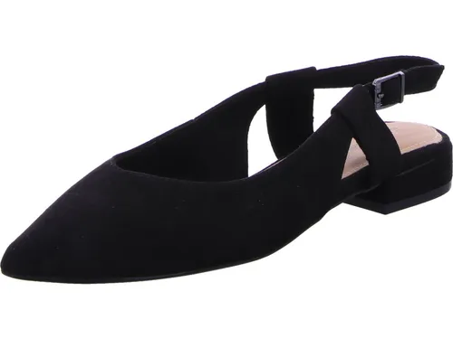 s.Oliver Sandalette - Elegante Sandalette mit 2 cm Blockabsatz, weichem Textil-Obermaterial und Soft Foam Innensohle für optimalen Gehcomfort.
