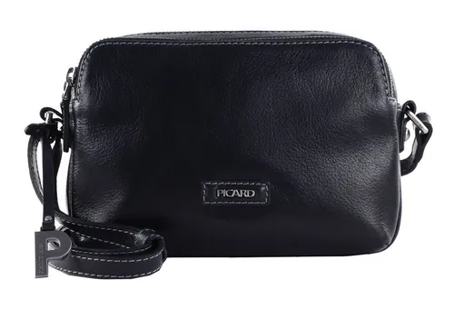 Picard Umhängetasche Eternity - Hochwertige Umhängetasche aus 100% Büffelleder mit zwei Hauptfächern und zahlreichen Nebenfächern für optimale Organisation. Ideal für stilbewusste Träger, die Wert auf Qualität legen.