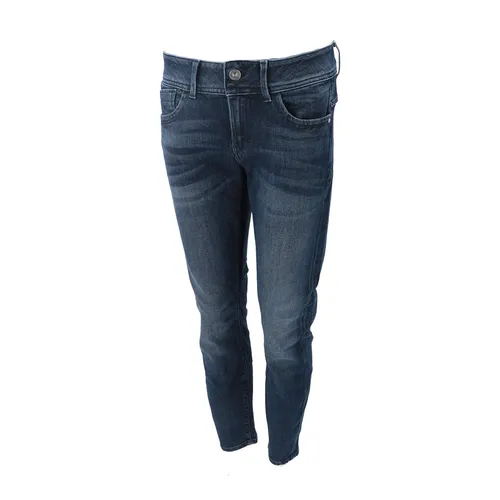G-Star, Damen, Jeans, Skinny, Lynn-b d-mid ankle skinny, Blau aged, W27 L32
