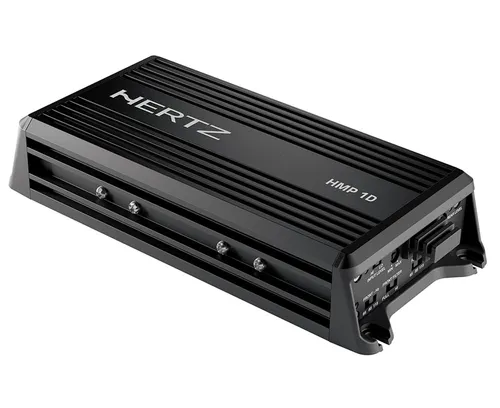 HERTZ HMP 1D Marine Mono Verstärker - 1 Kanal für Outdoor - Car-HiFi-Endstufen, leistungsstarker 1 Kanal Mono Verstärker, ideal für Boote und Outdoor-Aktivitäten, sorgt für klaren Sound in jeder Umgebung.