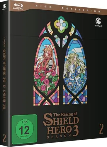 The Rising of the Shield Hero - Staffel 3 - Vol.2 - [Blu-ray] - Anime-Serie, spannende Fortsetzung mit fesselnder Story und beeindruckender Animation, freigegeben ab 12 Jahren