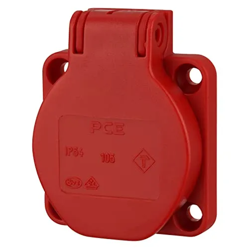 Unterputz Einbausteckdose IP54 50x50mm