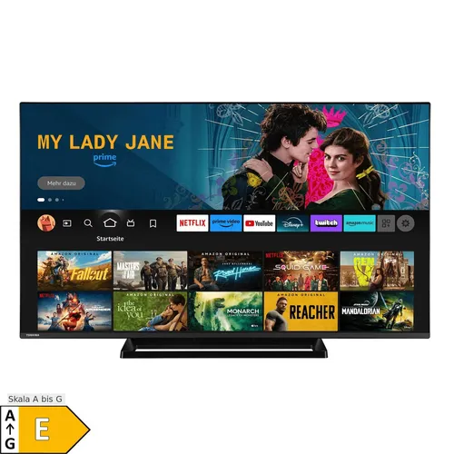 Toshiba 55 Zoll Fernseher Fire TV - 4K UHD Smart TV mit HDR Dolby Vision, integrierte Alexa und beeindruckendem Onkyo Sound