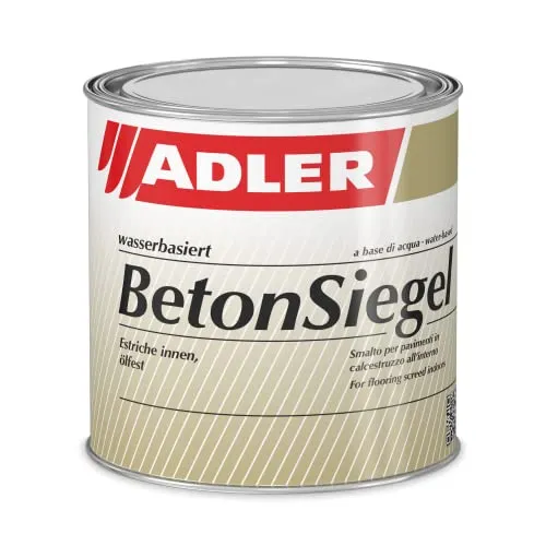 ADLER Beton-Siegel 750ml, Betonfarbe innen, Betongrau RAL 7023, Kellerböden, Stiegen, Heizölwannen