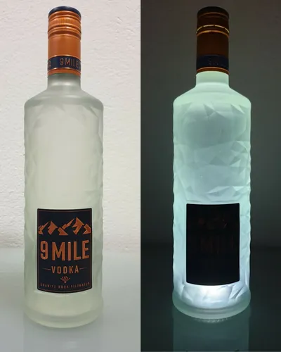 MILE Vodka mit LED Beleuchtung 37,5 % 0,70 ltr.