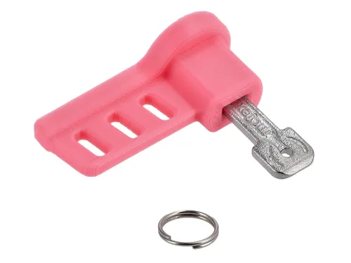 Zündschlüssel 3D NXG, Pink - für Simson S50, S51, S70, KR51 Schwalbe, SR4, Duo 4