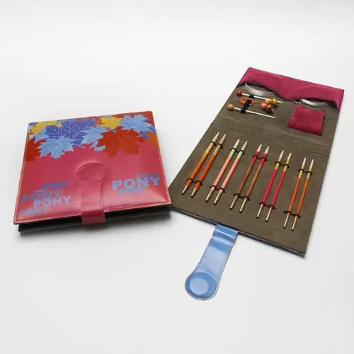 Pony Flair Luxury Wechselbare Stricknadelset 14 cm 3,00-5,00 mm - 1 Stück