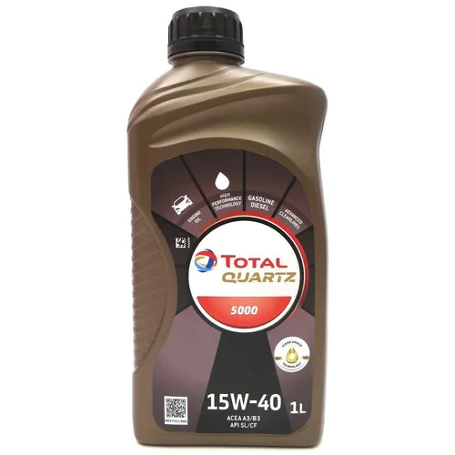 Liter Total Quartz 5000 15W-40 1 von TOTAL