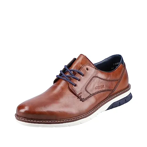 Rieker Slipper braun 45 EU - Herren-Halbschuhe, aus hochwertigem Leder für optimalen Komfort und ein stilvolles Erscheinungsbild.