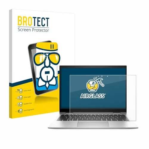 BROTECT Schutzglas für HP EliteBook x360 830 G10 - Displayschutz für tragbare Computer, extrem kratzfest mit 9H Härte und Anti-Fingerprint-Beschichtung für ein stets klares Display.