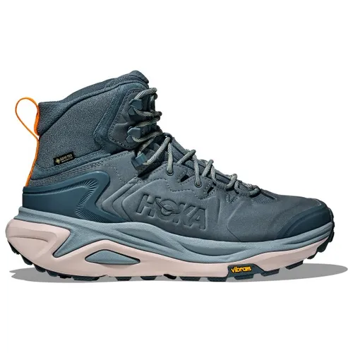 HOKA Kaha 3 GTX Wanderschuhe 42 | EU 42 blau - Wasserdichte Wanderschuhe mit GORE-TEX Membran in Blau, Größe 42. Ideal für anspruchsvolle Wanderungen dank Vibram-Sohle. Entdecken Sie die HOKA Qualität im Bergfreunde.de Online-Shop!