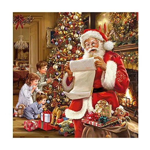 Serviette « Histoire de Noël » 20 pièces