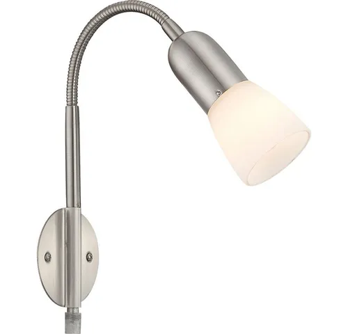 etc-shop Wandleuchte, Leuchtmittel nicht inklusive, Wandleuchte Leselampe Flexo Wandleuchte