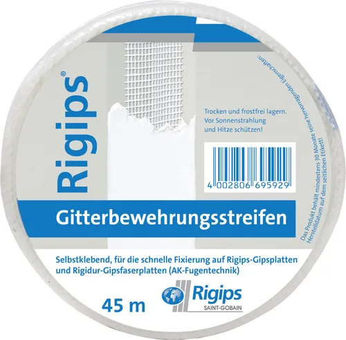 Rigips Gitterbewehrungsstreifen 45 m x 48 mm von Rigips