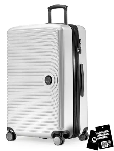 Hauptstadtkoffer Mitte in weiß von Hauptstadtkoffer