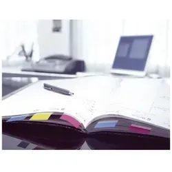 Post-it Haftmarker Index, rot/grau, 25,4 x 43,2 mm - Vorteilspack - Haftnotizen in signalstarkem rot/grau, 50 Blatt pro Block im praktischen Vorteilspack. Ideal zum Organisieren und Markieren, immer wieder ablösbar und verwendbar. Perfekt für Schüler und Studenten!